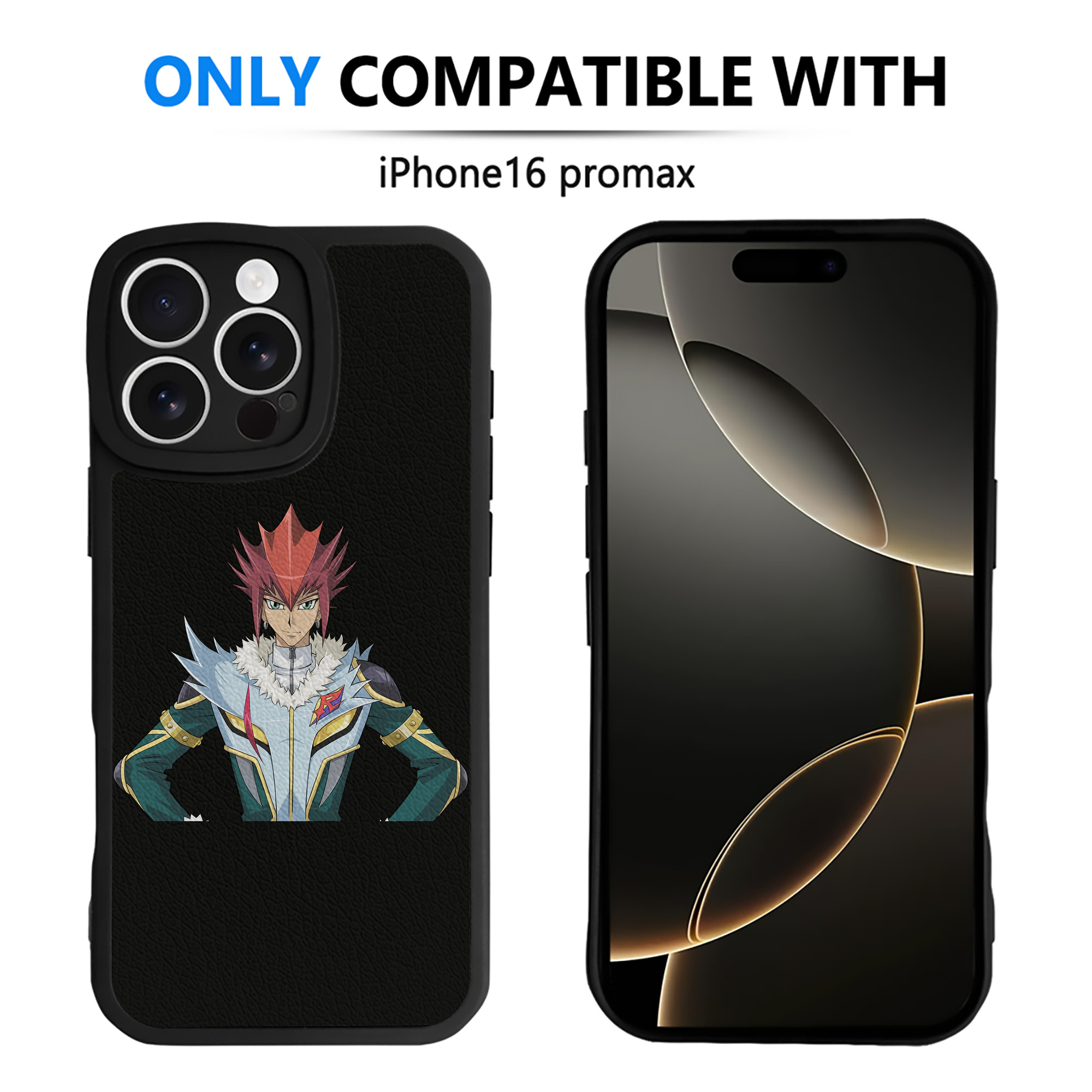 遊☆戯☆王 Yu-Gi-Oh! 【iPhone 16シリーズ対応】シリコンスマホケース（レザー調） 材質：シリコン